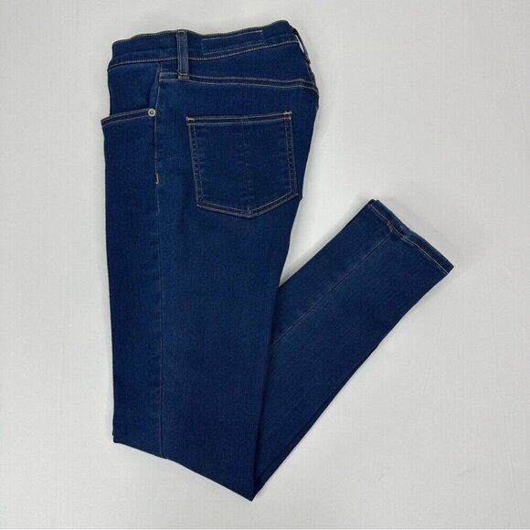 Rag & Bone Women’s Cerulean Blue Mid-Rise Skinny Minimalist Luxury Jeans W26/L27 - Picture 2 of 11